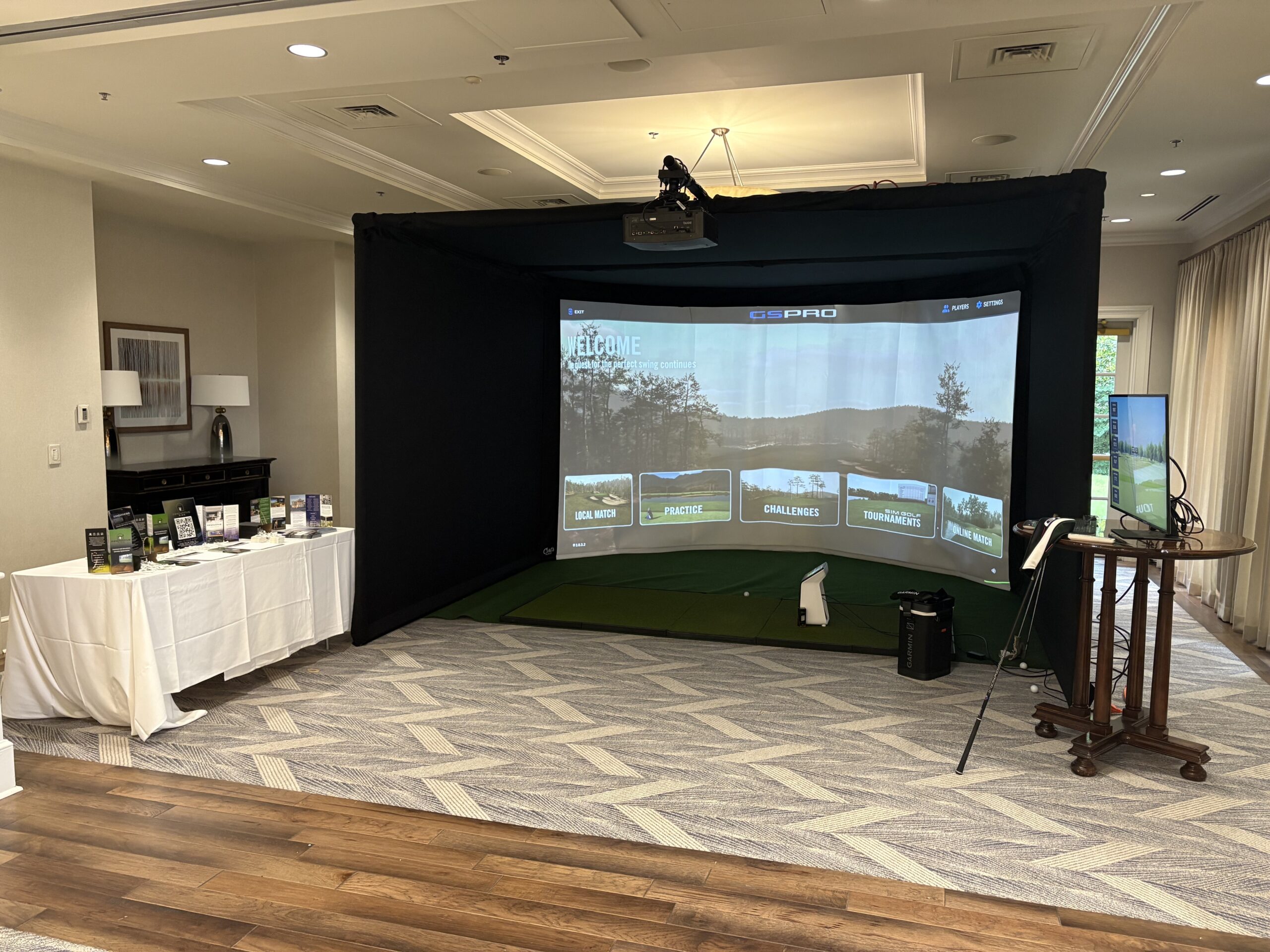 Innovative Sims Pop-Up Events at Birmingham Country Clubs